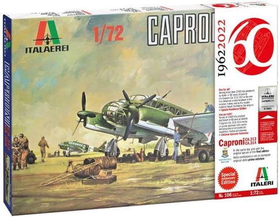 Cover for Italeri · Italeri - 1/72 Caproni Ca-313/314 Ground Attack Aircraft (Toys)