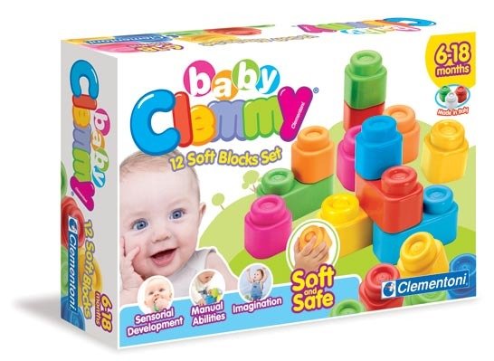 Cover for Clementoni: Baby Clemmy · Clementoni: Baby Clemmy - Confezione 12 Mattoncini (Toys)