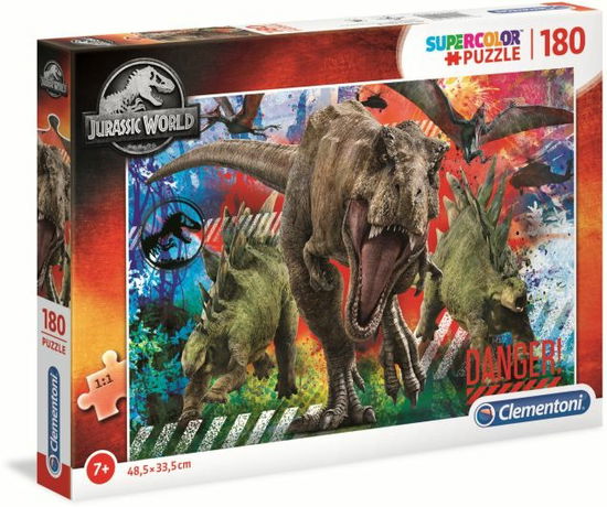 Cover for Clementoni · Jurassic World: Clementoni - Puzzle 180 Pcs (Brinquedos) (2023)