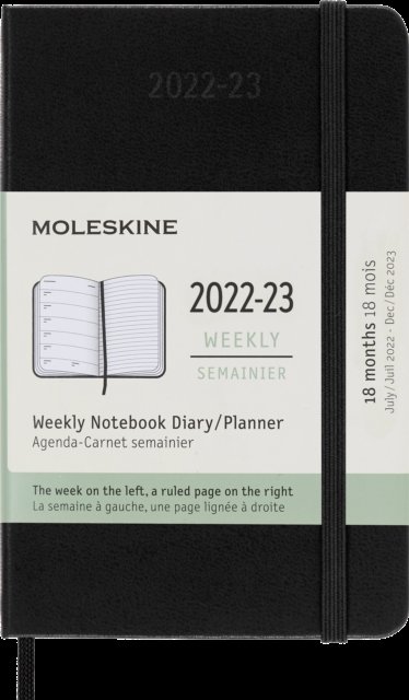 Moleskine 2023 18month Weekly Pocket Har - Moleskine - Annen - MOLESKINE - 8056598851069 - 17. mars 2022