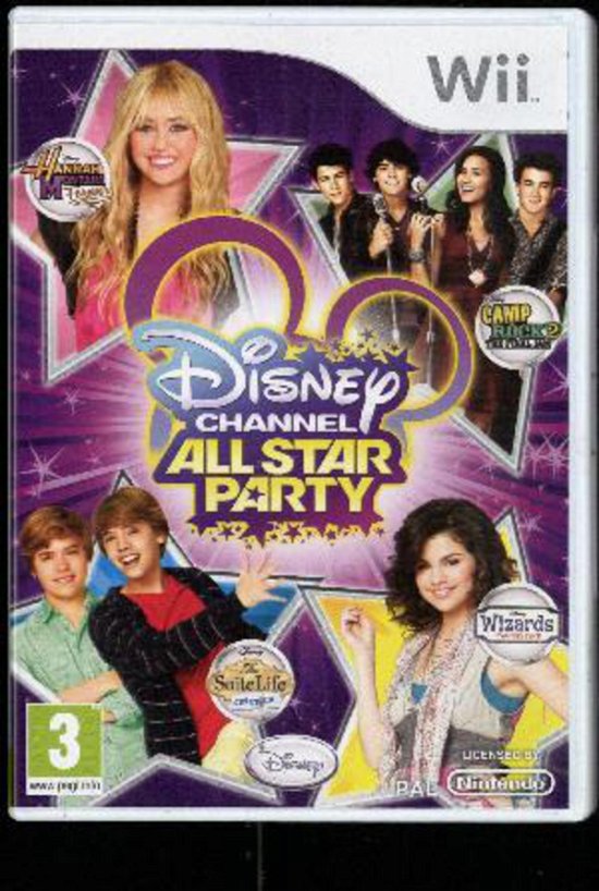Cover for Spil-wii · Disney Channel All Star Party (Wii) (2010)