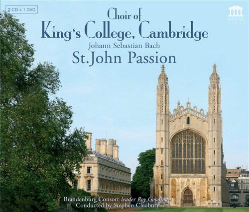 Cover for Choir Of King's College Cambridge · St. John Passion (CD) [Box set] (2011)