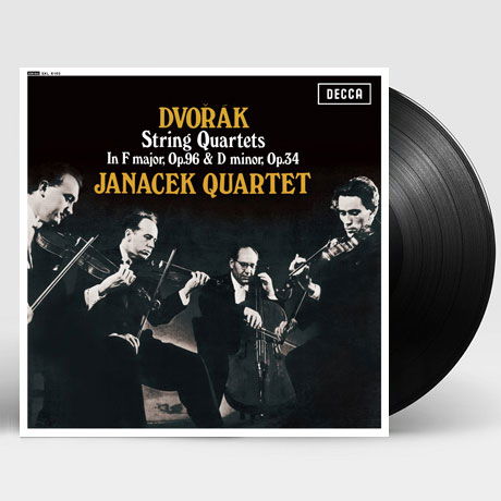 Cover for Janacek Quartet · Dvorak: String Quartets (LP) (2018)