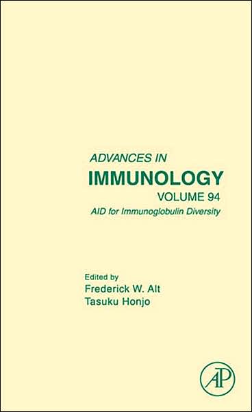 Cover for Tasuku Honjo · AID for Immunoglobulin Diversity - Advances in Immunology (Hardcover Book) (2007)