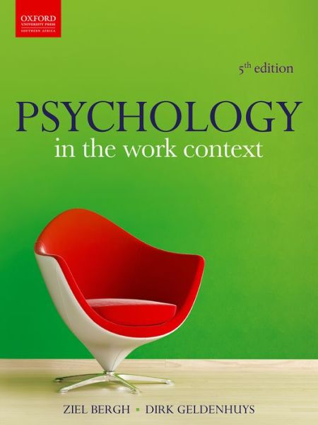 Cover for Psychology in the Work Context (Paperback Book) [5 Revised edition] (2013)