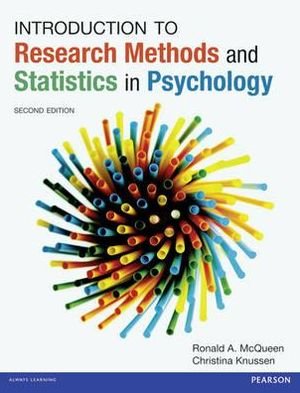 Cover for Ron McQueen · Introduction to Research Methods and Statistics in Psychology: A practical guide for the undergraduate researcher (Pocketbok) (2013)