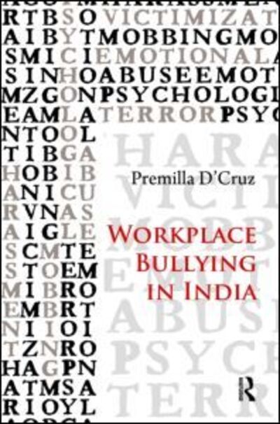 Cover for Premilla D'Cruz · Workplace Bullying in India (Hardcover Book) (2012)