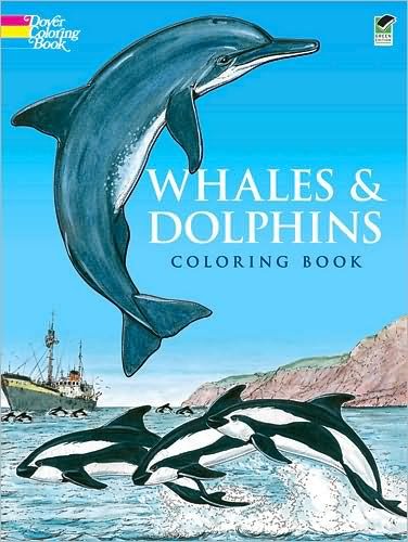 Cover for John Green · Whales and Dolphins: Colouring Book - Dover Nature Coloring Book (Paperback Bog) (2000)