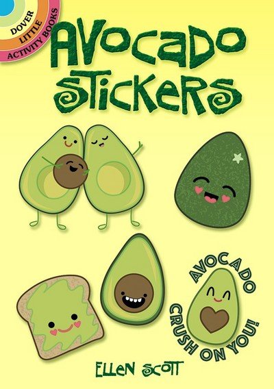 Cover for Ellen Scott · Avocado Stickers - Little Activity Books (Pocketbok) (2018)