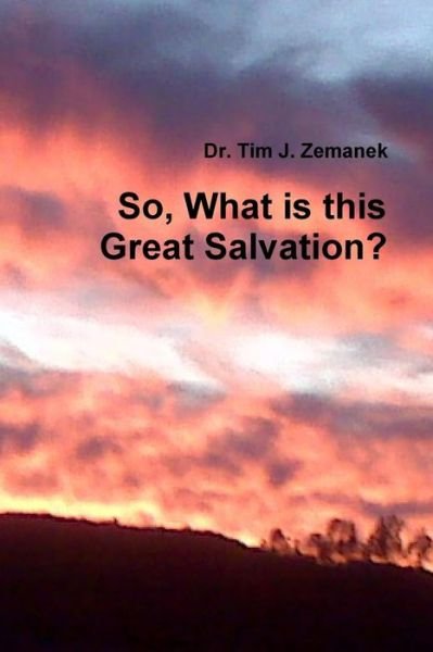 Cover for Zemanek Dr Tim J · So, What is This Great Salvation? (Paperback Book) (2010)