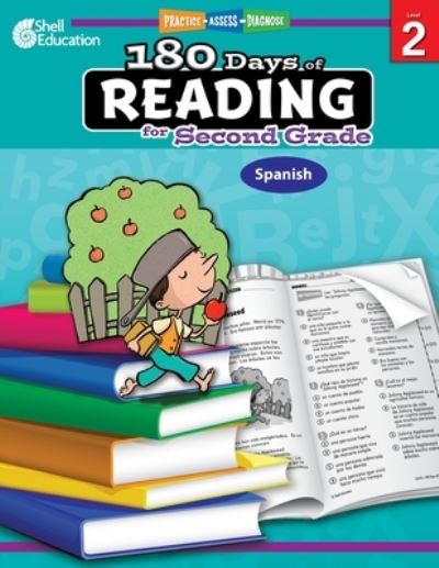 Cover for Christine Dugan · 180 Days of Reading for Second Grade (Spanish): Practice, Assess, Diagnose (Paperback Book) (2020)