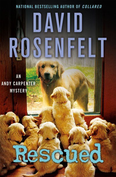 Cover for David Rosenfelt · Rescued: An Andy Carpenter Mystery (Hardcover Book) (2018)