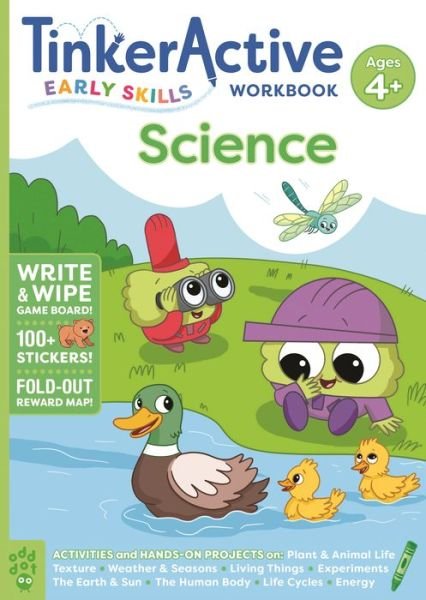 Cover for Megan Hewes Butler · TinkerActive Early Skills Science Workbook Ages 4+ - TinkerActive Workbooks (Pocketbok) (2023)