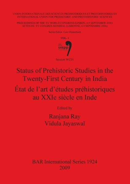 Cover for Vidual Jayaswal · Status of Prehistoric Studies in the Twenty-first Century in India (British Archaeological Reports British Series) (Paperback Book) (2009)