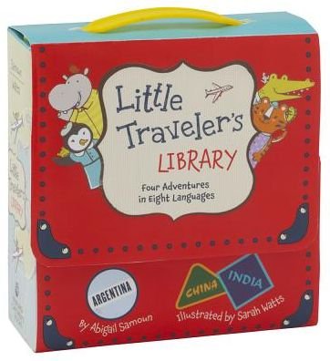 Cover for Abigail Samoun · Little Traveler's Library: Four Adventures in Eight Languages (Bokset) (2016)