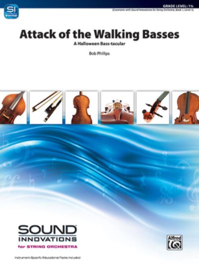 Cover for Bob Phillips · Attack of the Walking Basses (Paperback Book) (2019)