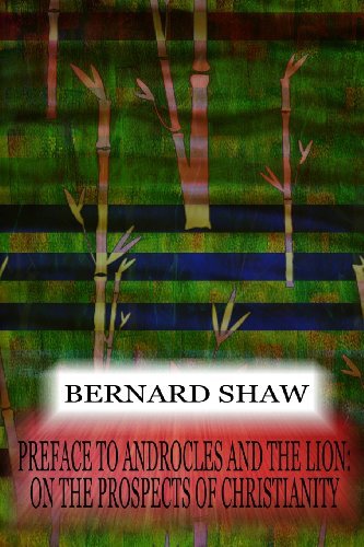 Cover for Bernard Shaw · Preface to Androcles and the Lion: on the Prospects of Christianity (Paperback Book) (2012)