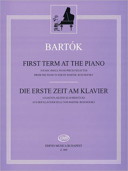 Cover for Bela Bartok · First Term at the Piano (Paperback Bog) (2003)