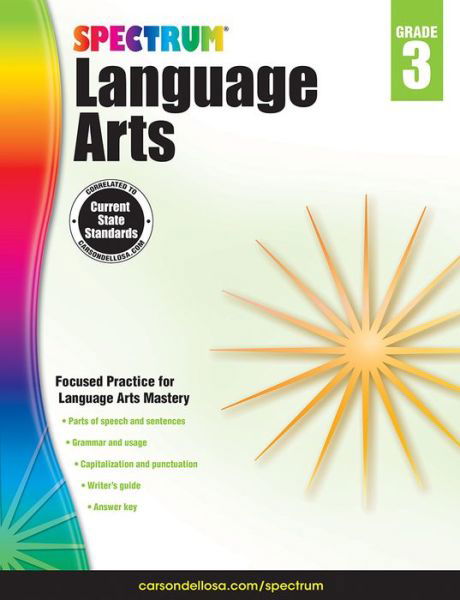 Spectrum Language Arts, Grade 3 - Spectrum - Boeken - Spectrum - 9781483812069 - 15 augustus 2014