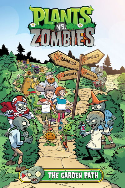 Cover for Paul Tobin · Plants Vs. Zombies Volume 16: The Garden Path (Hardcover bog) (2020)