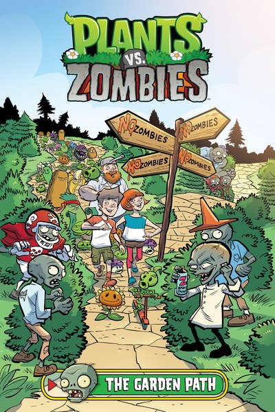 Cover for Paul Tobin · Plants Vs. Zombies Volume 16: The Garden Path (Hardcover Book) (2020)