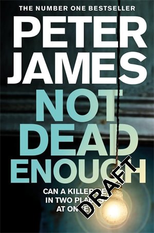 Not Dead Enough: NOW A MAJOR ITV DRAMA STARRING JOHN SIMM - Roy Grace - Peter James - Books - Pan Macmillan - 9781529091069 - April 14, 2022