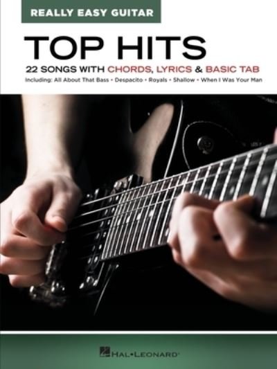 Cover for Hal Leonard Corp. · Really Easy Guitar - Top Hits (Paperback Book) (2020)