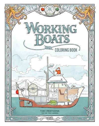Cover for Tom Crestodina · Working Boats Coloring Book - Working Boats (Paperback Book) (2023)