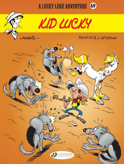 Cover for Jean Leturgie · Lucky Luke Vol. 69: Kid Lucky (Paperback Book) (2018)