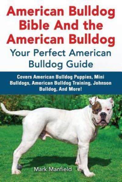 Cover for Mark Manfield · American Bulldog Bible and the American Bulldog: Your Perfect Amercian Bulldog Guide. Covers American Bulldog Puppies, Mini Bulldogs, American Bulldog Training, Johnson Bulldog, and More! (Paperback Book) (2016)