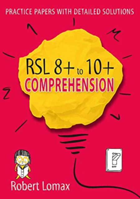 Cover for Robert Lomax · RSL 8+ to 10+ Comprehension (Paperback Book) (2021)