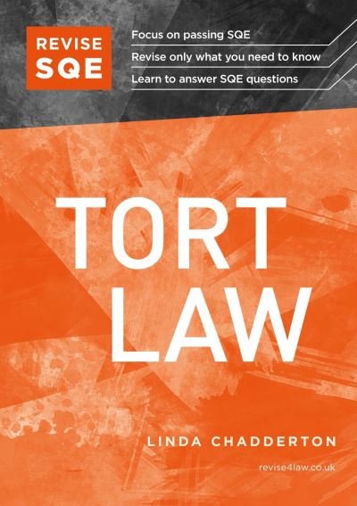 Cover for Linda Chadderton · Revise SQE Tort Law: SQE1 Revision Guide (Paperback Book) [New edition] (2021)