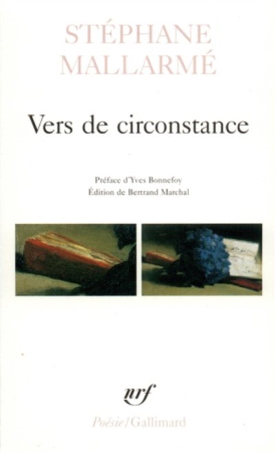 Cover for Stephane Mallarme · Vers de circonstance (Taschenbuch) [French edition] (1996)