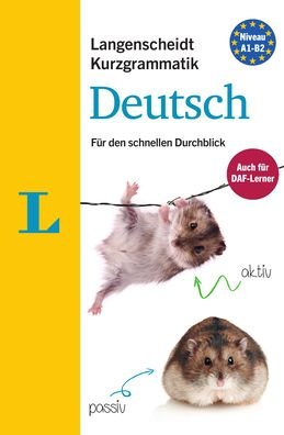 Cover for Langenscheidt grammars and study-aids: Langenscheidt Kurzgrammatik Deutsch (Paperback Book) (2016)