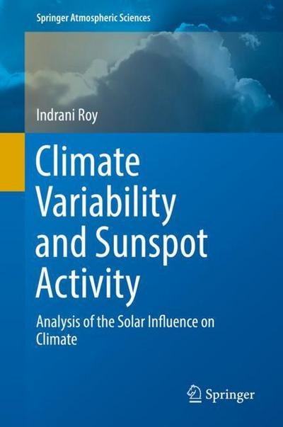 Cover for Roy · Climate Variability and Sunspot Activity (Book) [1st ed. 2018 edition] (2018)