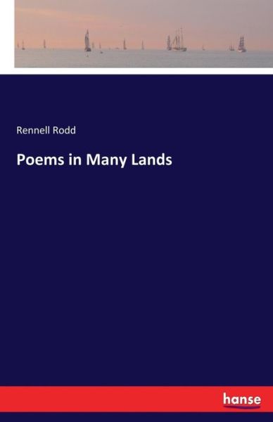 Cover for Rennell Rodd · Poems in Many Lands (Paperback Book) (2017)