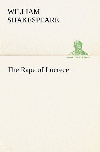 Cover for William Shakespeare · The Rape of Lucrece (Tredition Classics) (Paperback Bog) (2012)