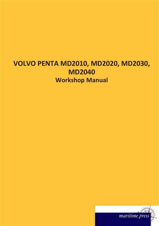 Cover for N N · Volvo Penta Md2010, Md2020, Md2030, Md2040 (Paperback Bog) (2012)
