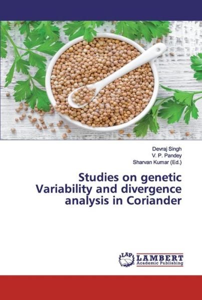 Cover for Singh · Studies on genetic Variability an (Bog) (2020)
