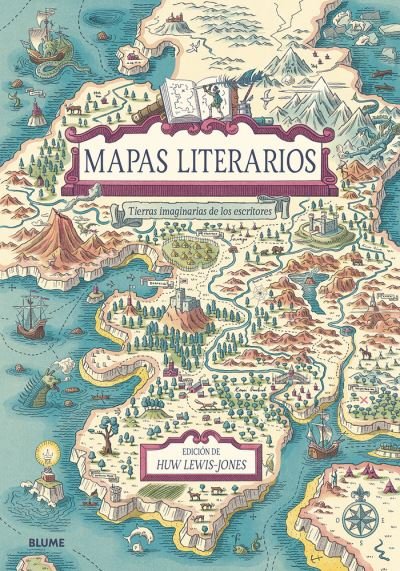 Cover for Huw Lewis-Jones · Mapas Literarios (Gebundenes Buch) (2020)