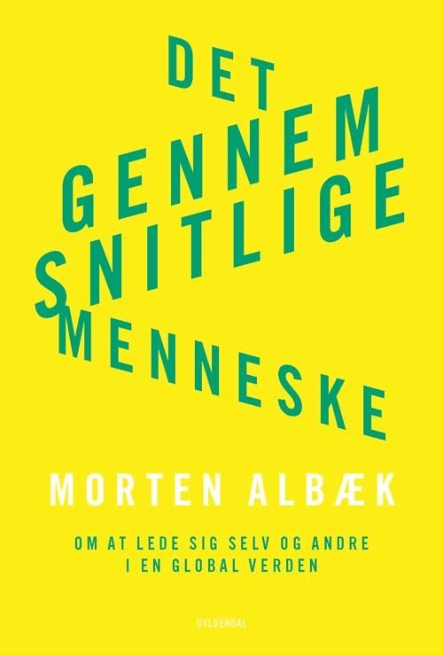 Cover for Morten Albæk; Stig Matthiesen · Det gennemsnitlige menneske (Sewn Spine Book) [2e uitgave] (2022)