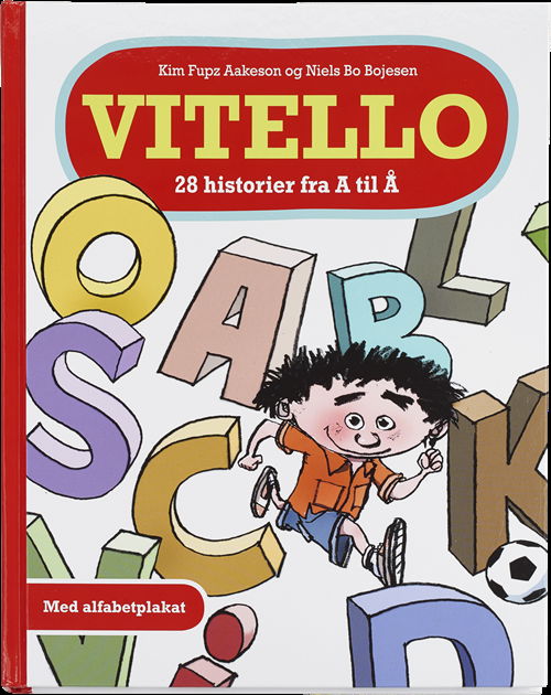 Cover for Kim Fupz Aakeson · Vitello - 28 historier fra A til Å (Inbunden Bok) [1:a utgåva] (2017)