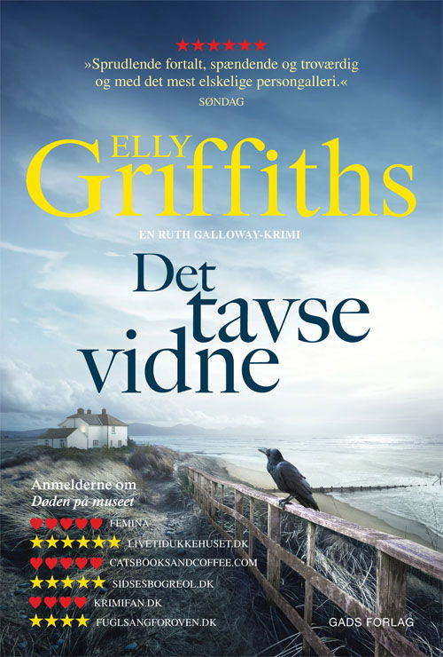 Cover for Elly Griffiths · Det tavse vidne (Sewn Spine Book) [1. Painos] (2019)