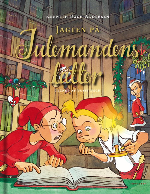 Cover for Kenneth Bøgh Andersen · Julebøger: Jagten på julemandens latter (Bound Book) [1. Painos] (2018)