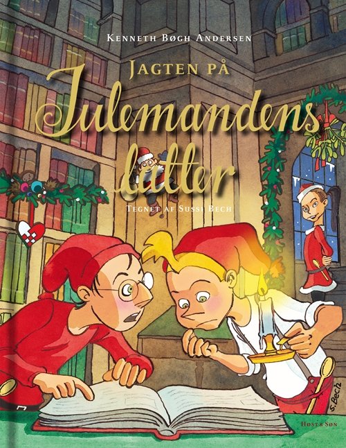 Cover for Kenneth Bøgh Andersen · Julebøger: Jagten på julemandens latter (Bound Book) [1th edição] (2018)