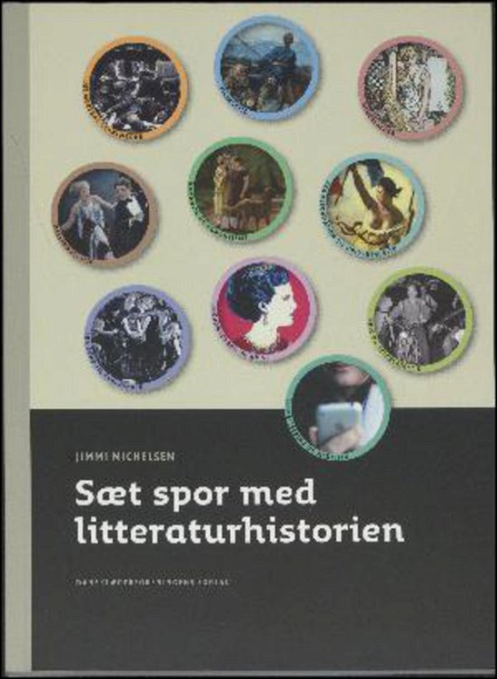 Cover for Jimmi Michelsen · Sæt spor med litteraturhistorien (Taschenbuch) [1. Ausgabe] (2015)