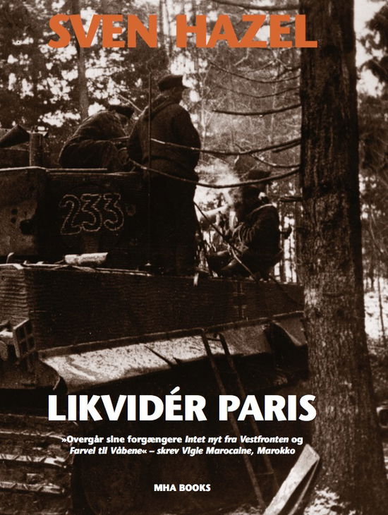 Cover for Sven Hazel · Sven Hazel Krigsbogsserie: Likvidér Paris (Taschenbuch) [1. Ausgabe] (1967)