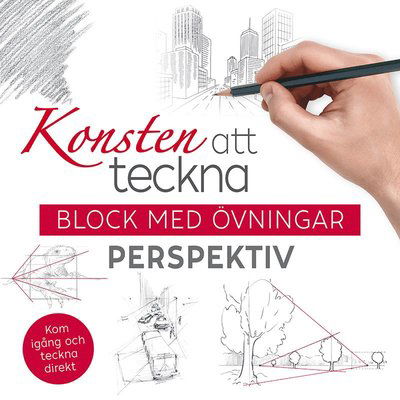 Konsten att teckna : block med övningar - perspektiv - - Books - Tukan Förlag - 9789180379069 - September 6, 2023