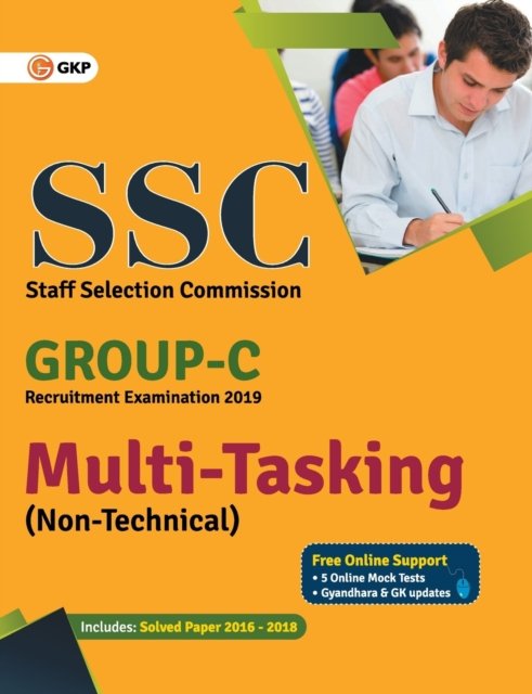 Cover for Gkp · SSC 2019 Group C Multi-Tasking (Non Technical) - Guide (Paperback Book) (2021)