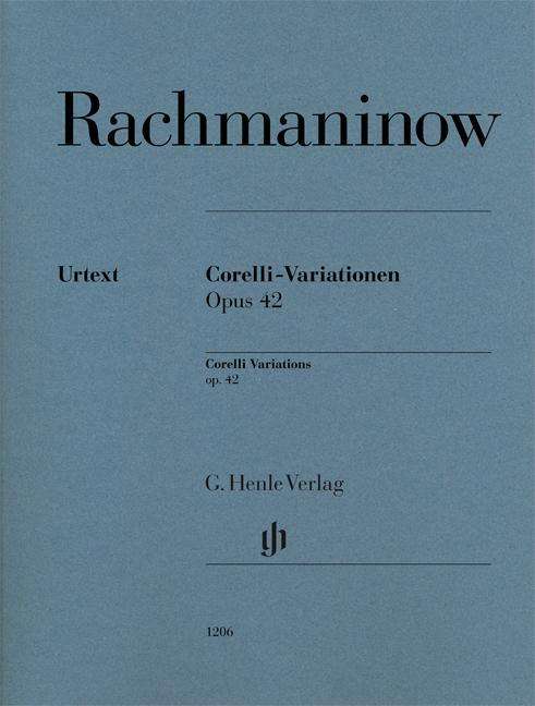 Corelli-Var.op. 42 - Rachmaninow - Livros - SCHOTT & CO - 9790201812069 - 6 de abril de 2018